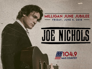 Joe Nichols @ Milligan June Jubilee | Milligan | Nebraska | United States