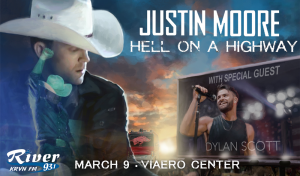 Justin Moore with Dylan Scott @ Viaero Center | Kearney | Nebraska | United States