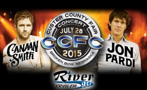 Canaan Smith and Jon Pardi @ Custer County Fair | Broken Bow | Nebraska | United States
