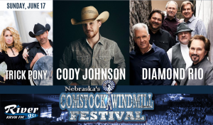 Diamond Rio, Cody Johnson, Trick Pony @ Comstock Windmill Festivall | Comstock | Nebraska | United States