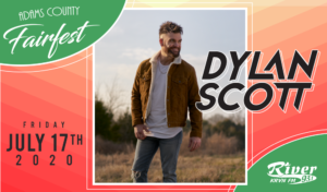 Dylan Scott - July 17th @ Adams County Fairfest