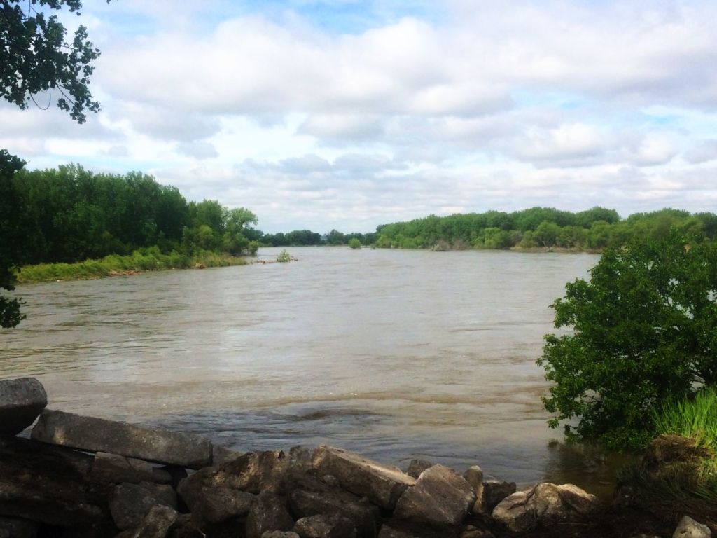 South Platte, Platte river flooding seen in western Nebraska