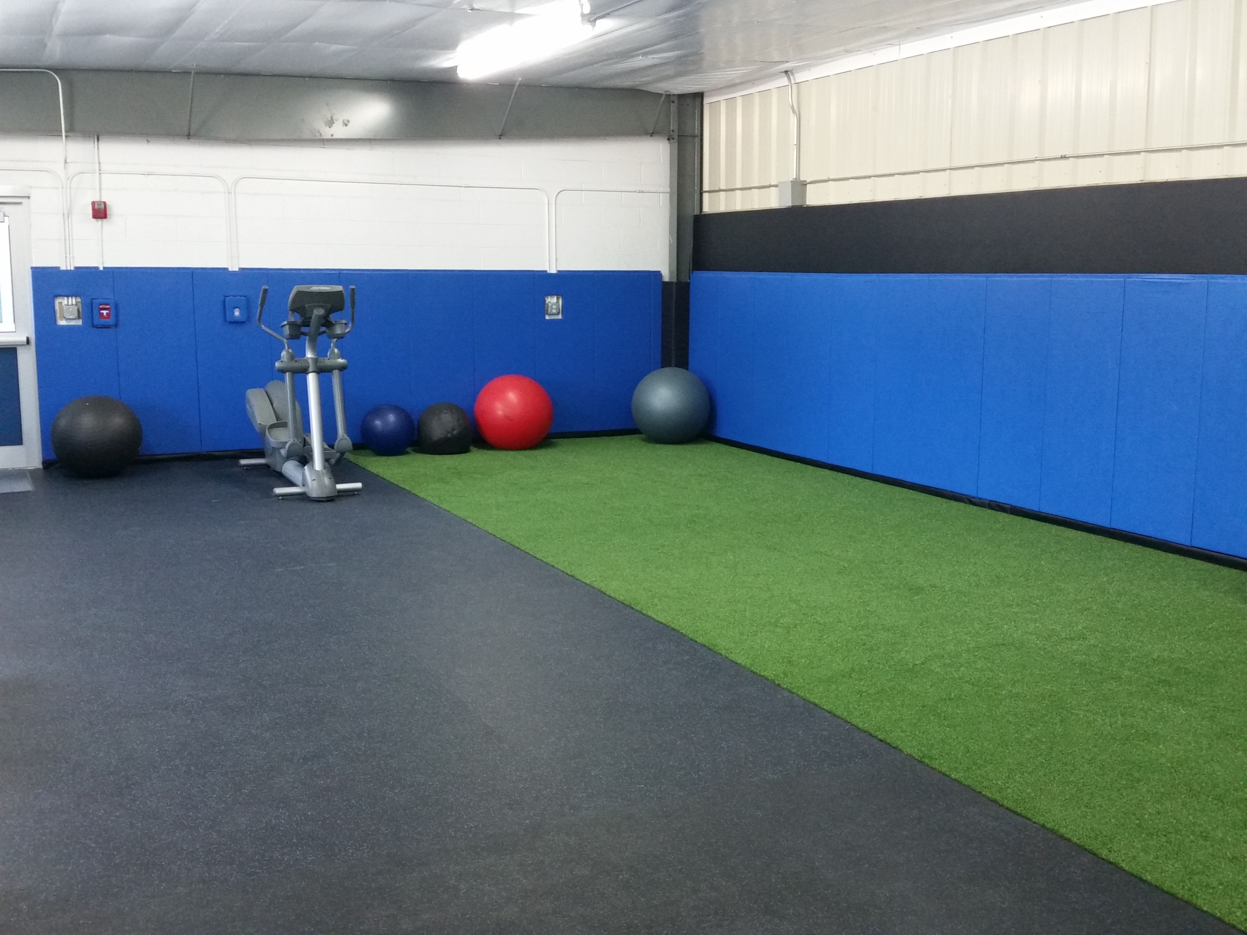 Old space that was used for wrestling room. It has now part of