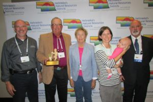 Tree Planter of the Year award includes: John Duplissis – Nebraska Forest Service Bob Price – Family Cathy Prince – Family Lindsey Smith – Family Robyn Smith (3 month old girl) – Family Jim Bendfeldt - Nebraska Association of Resources Districts President