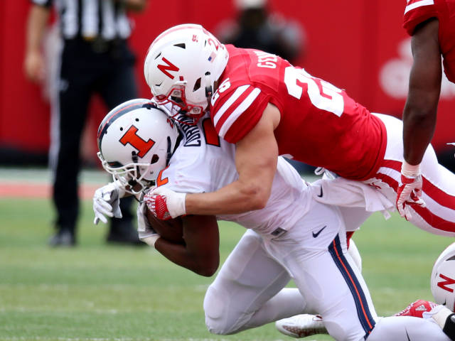 Nebraska All-Conference DB Nate Gerry is ineligible for the bowl game