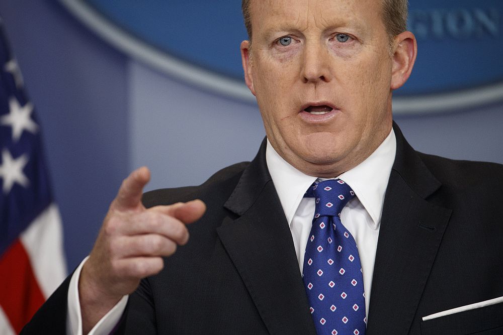 The Latest: Sanders to conduct on-camera WH briefing