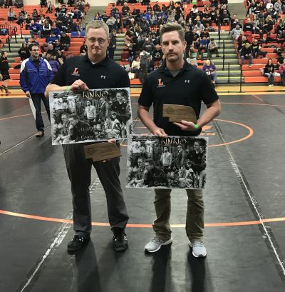 Lexington Wrestling Coaches Honored For Their Work
