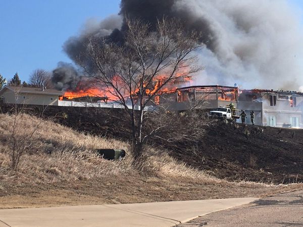 NW McCook evacuated in face of wind-whipped wildfire