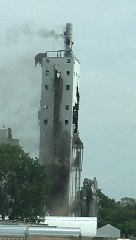 Demolition of damage grain elevator set to begin