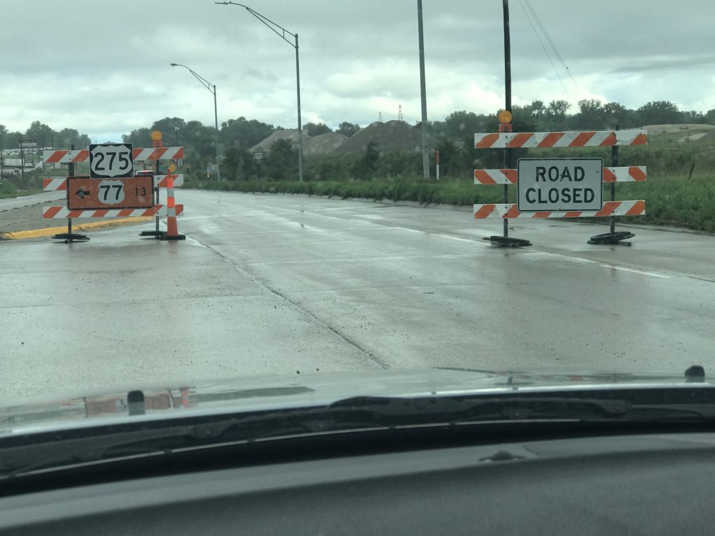 Highway 275 closed again due to Flooding