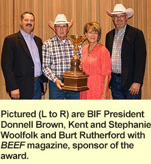 PROTECTION RANCH WINS NATIONAL HONOR