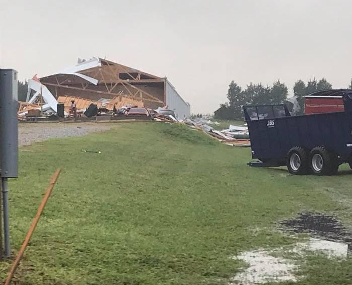 Storm damage in northeast Nebraska York's Max Country 104.9 / 1370 KAWL