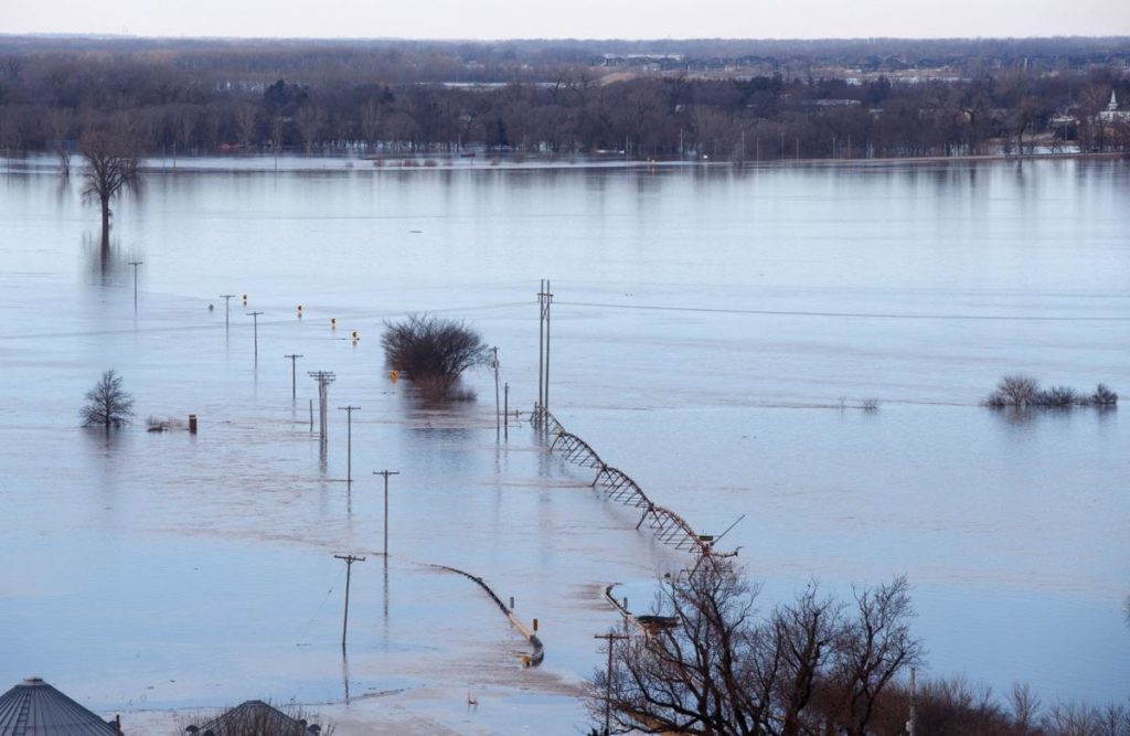 Nebraska woman dead after flood waters trap her
