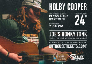 Kolby Cooper with Pecos & the Rooftops @ Joe's Honky-Tonk
