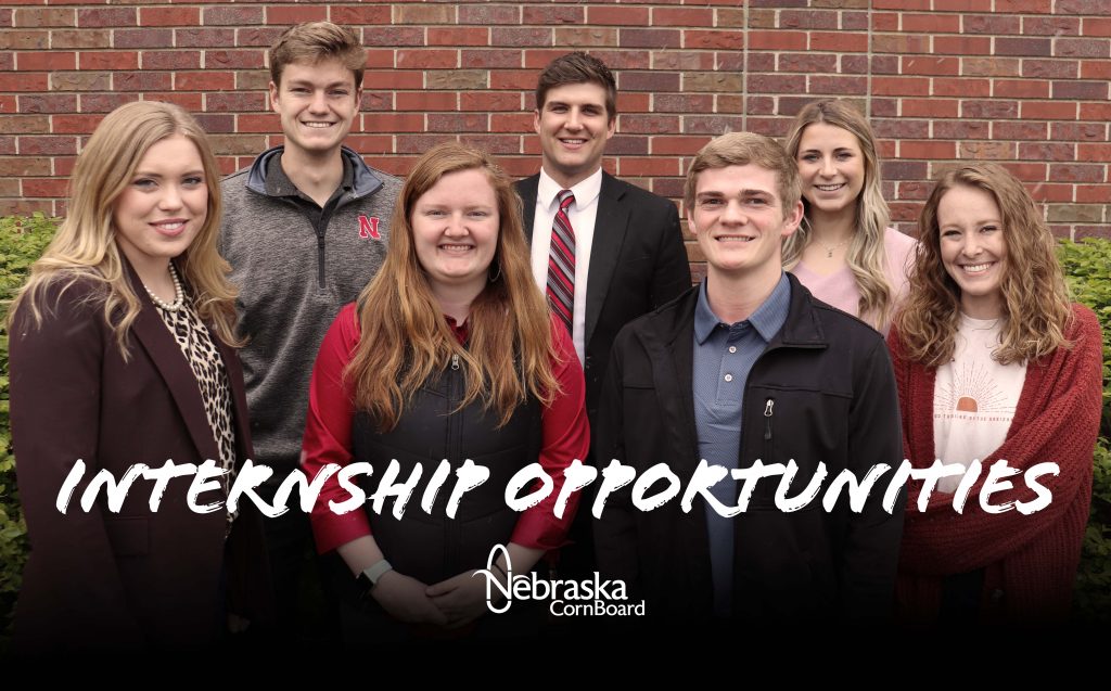 Nebraska Corn is seeking six college students for annual internship