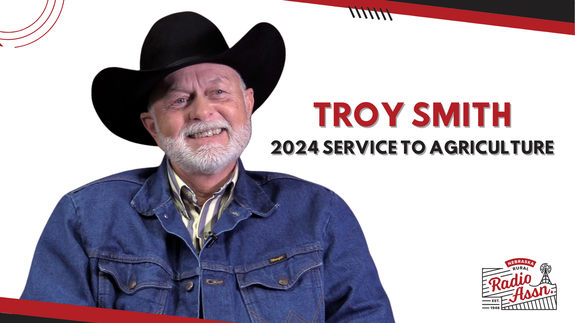 Nebraska Rural Radio Association honors Troy Smith with 2024 Service to