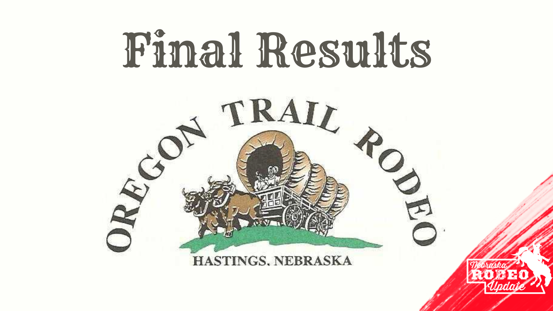 Final Results: Oregon Trail Rodeo - York’s Max Country 104.9