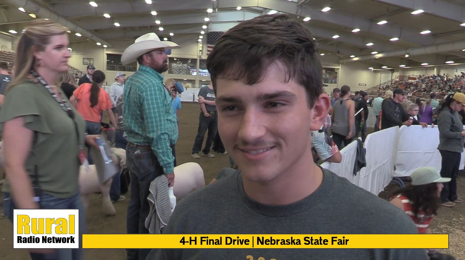 Breckon Hirschfeld wins grand champion 4-H market swine