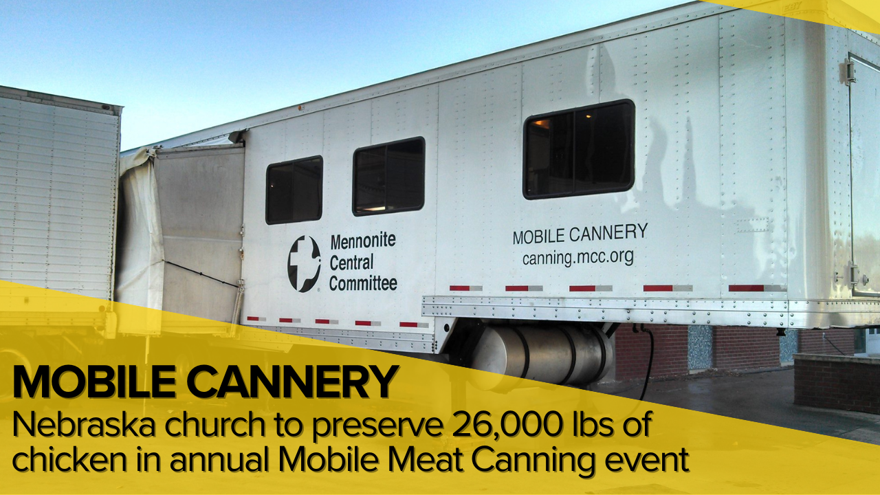 Nebraska church to preserve 26,000 lbs of chicken in annual Mobile Meat Canning event