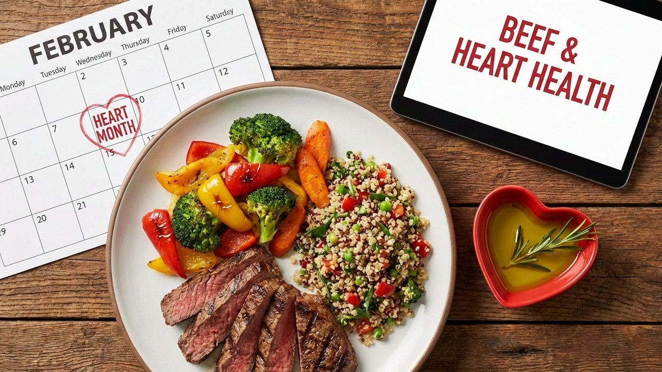 Heart Month: Nebraska Beef Council promotes heart-healthy eating with beef