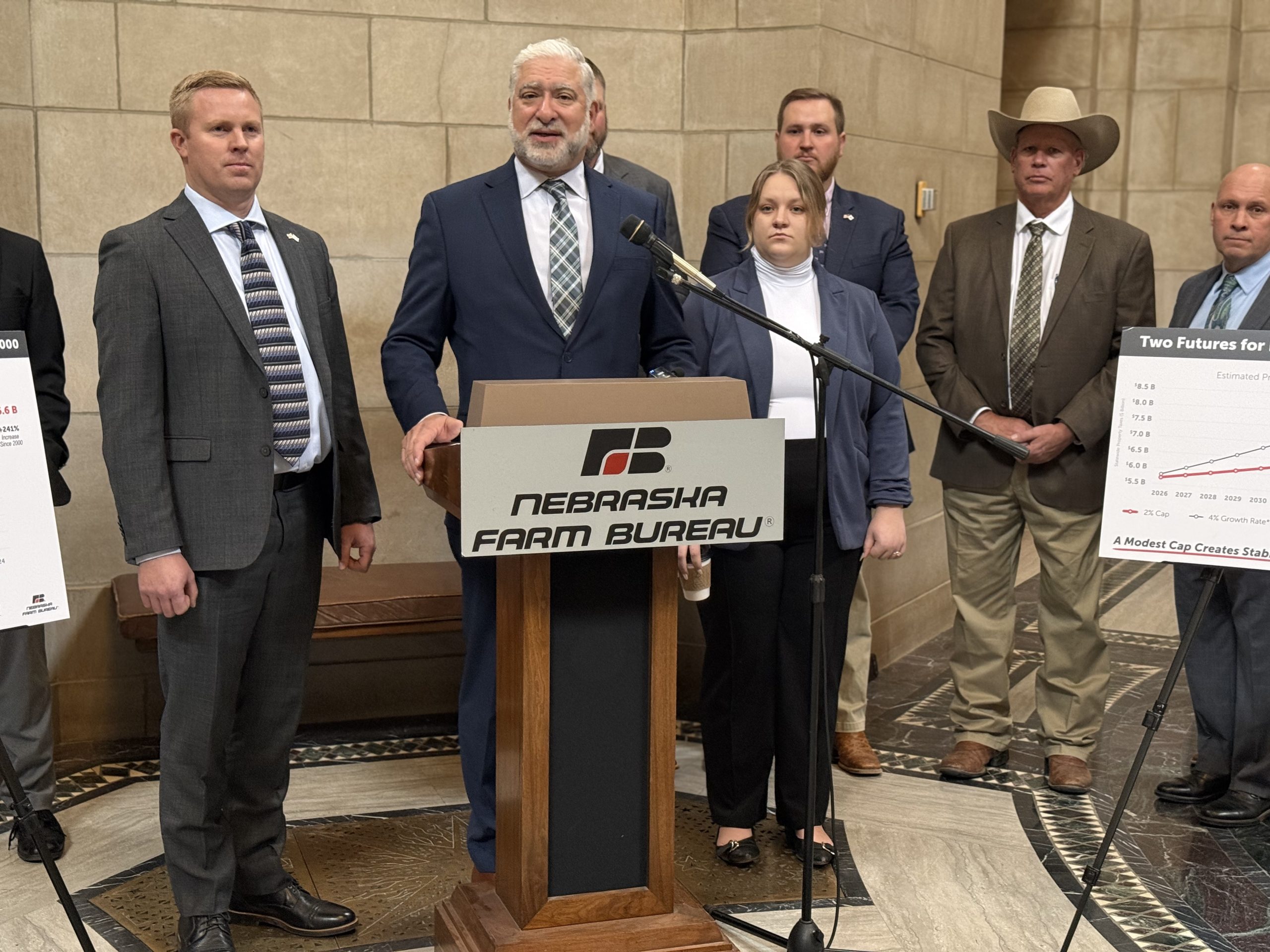 Nebraska Farm Bureau presses lawmakers on property tax growth as farmers cite rising costs