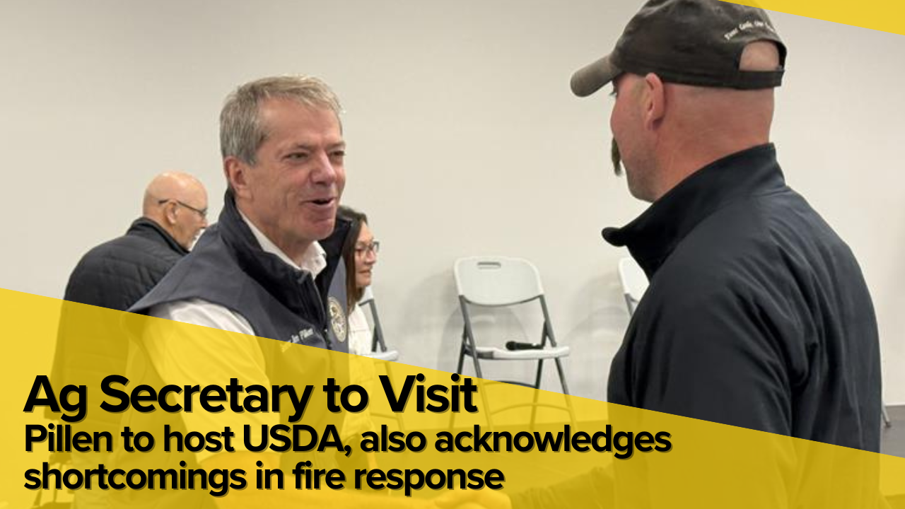 Ag Secretary to visit Nebraska wildfires as governor acknowledges shortcomings