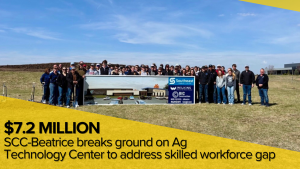 SCC-Beatrice breaks ground on Ag Technology Center to address skilled workforce shortage
