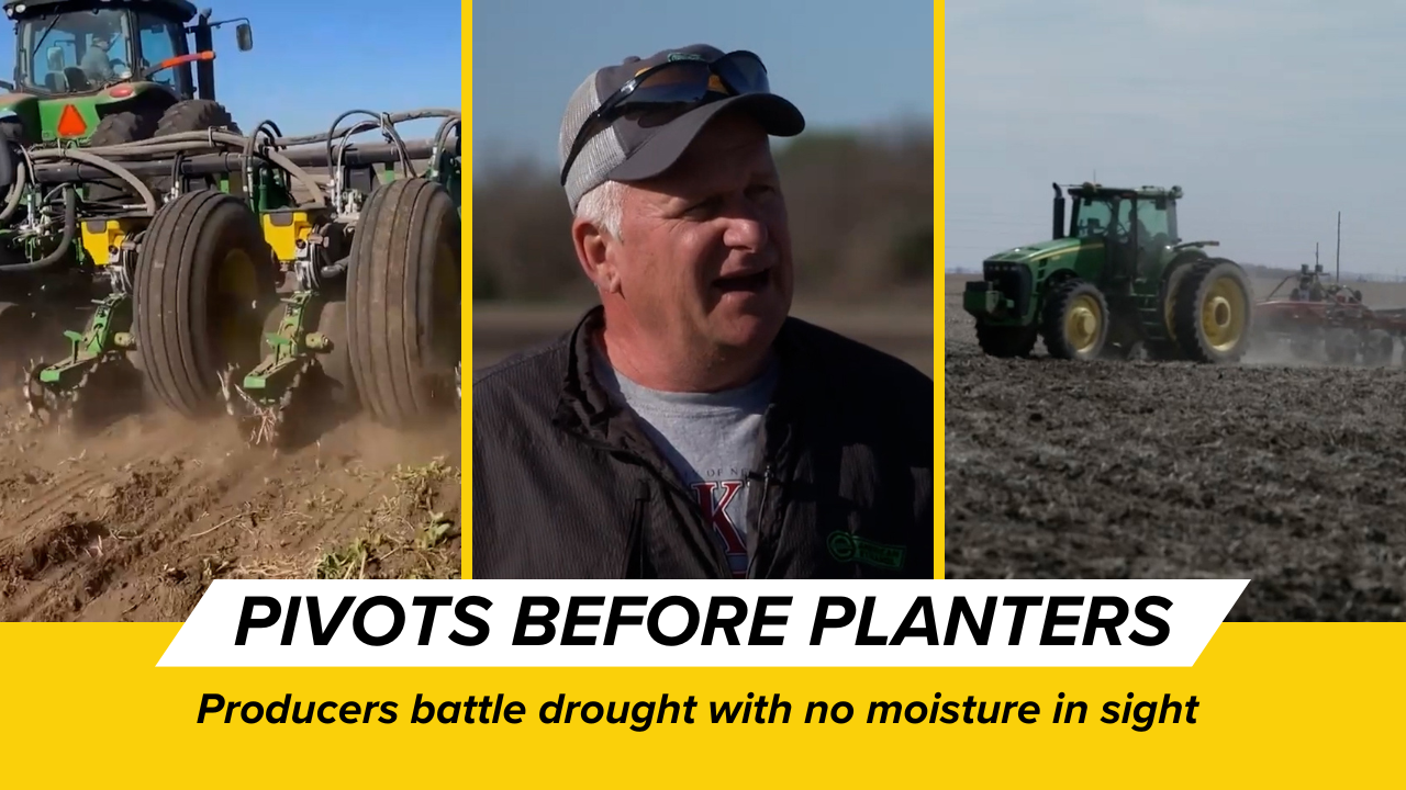 Pivots before planters: Nebraska producers battle drought with no moisture in sight