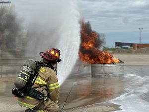 Soy-based foam offers safer firefighting option
