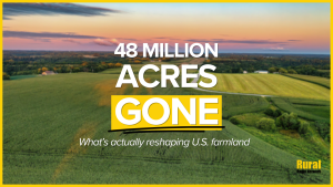48 million acres gone: How development and ownership shifts are reshaping U.S. farmland