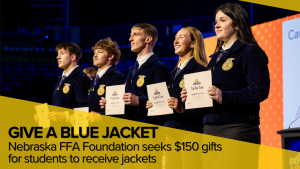 Nebraska FFA Foundation seeks $150 gifts for students to receive jackets