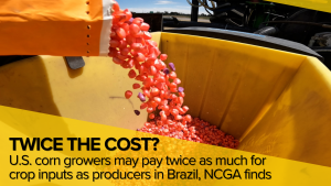 Corn growers ask why they’re paying twice as much for key inputs as Brazil