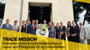 Pillen leads trade mission working to grow markets for beef, pork, ethanol in Japan and the Philippines