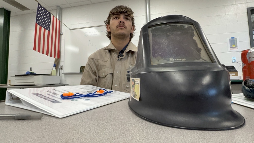 Eli Schimmels would like to be a welder