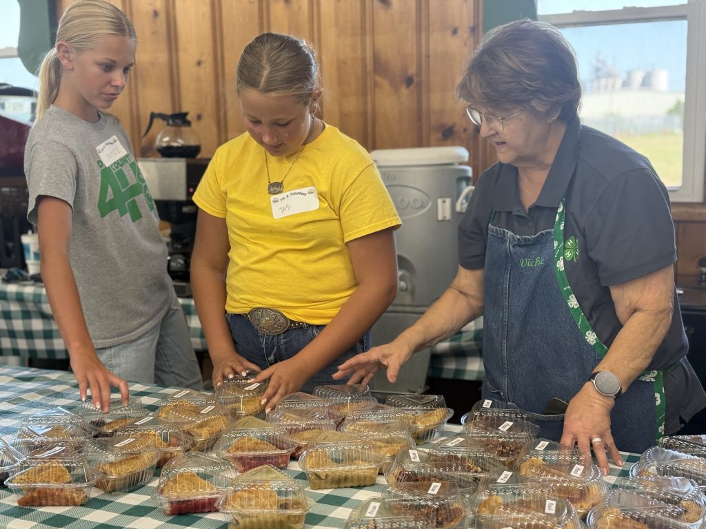 Vickie Unterseher manages the Dawson County 4-H Cafe