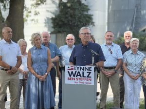Walz names Ben Steffen as running mate in Nebraska governor’s race