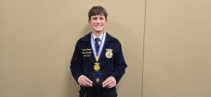 Gothenburg FFA’s Carson Reiman wins national prepared public speaking championship