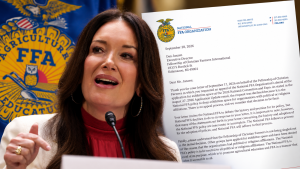 USDA Secretary Rollins questions National FFA decision barring religious, political groups from convention expo