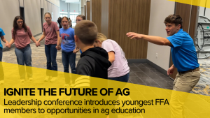 Nebraska FFA students look toward national convention while younger members “ignite” their interest