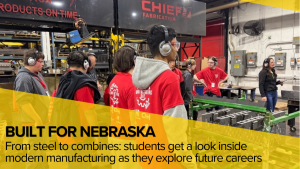 From steel to combines: students get a look inside modern manufacturing as they explore future careers