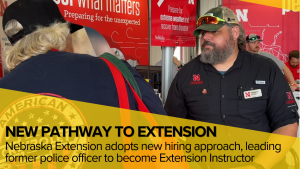 Extension of the university: outreach effort embraces new hiring model to bring research expertise to Nebraska communities