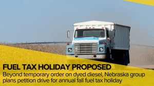 Petition effort seeks to create annual fuel tax holiday in Nebraska
