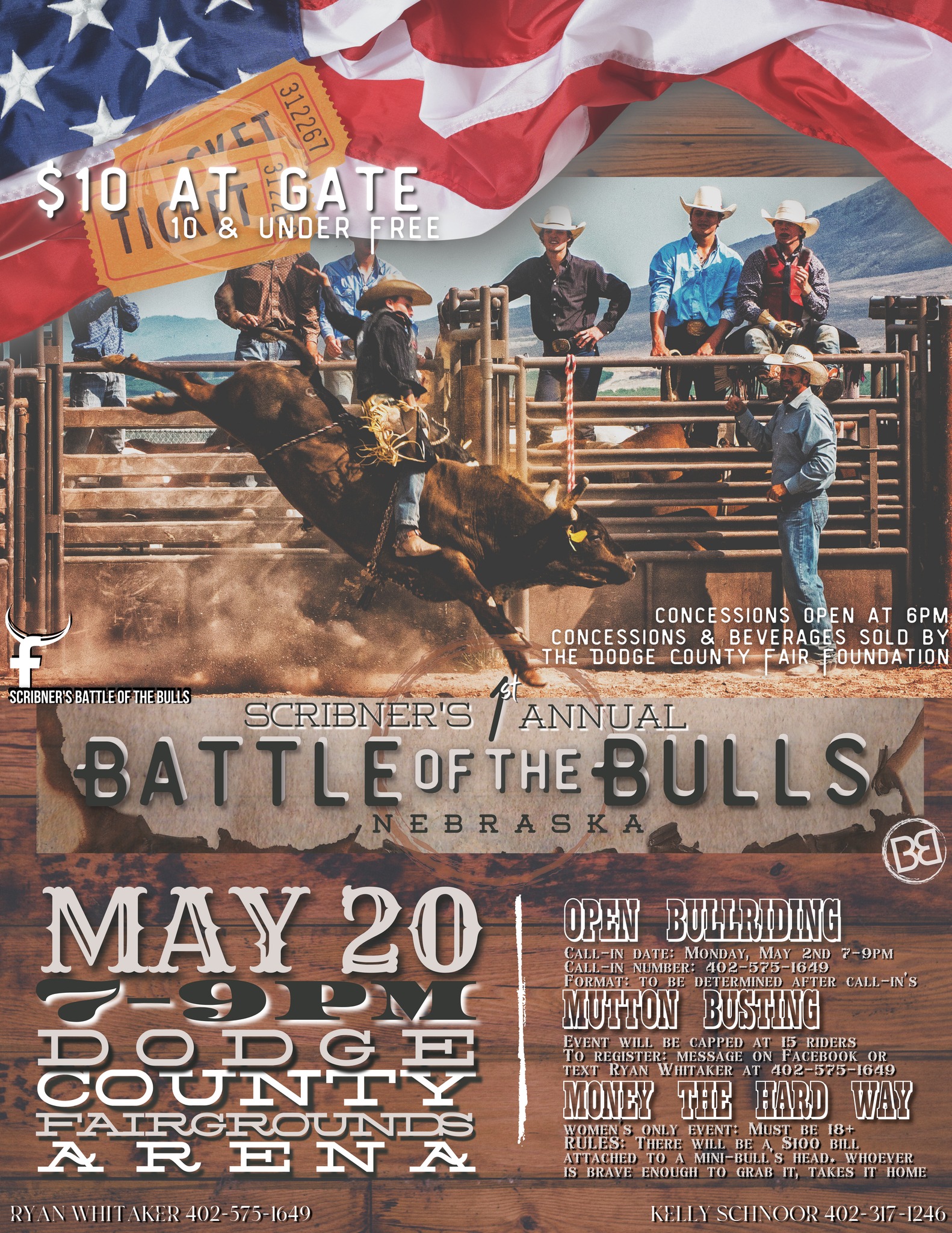 Battle of the Bulls Event to be held in Scribner Friday night The Bull
