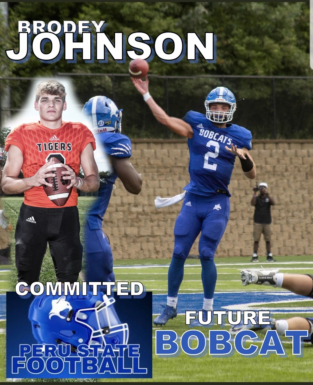 NBC’s Brodey Johnson to Play Football at Peru State The Bull