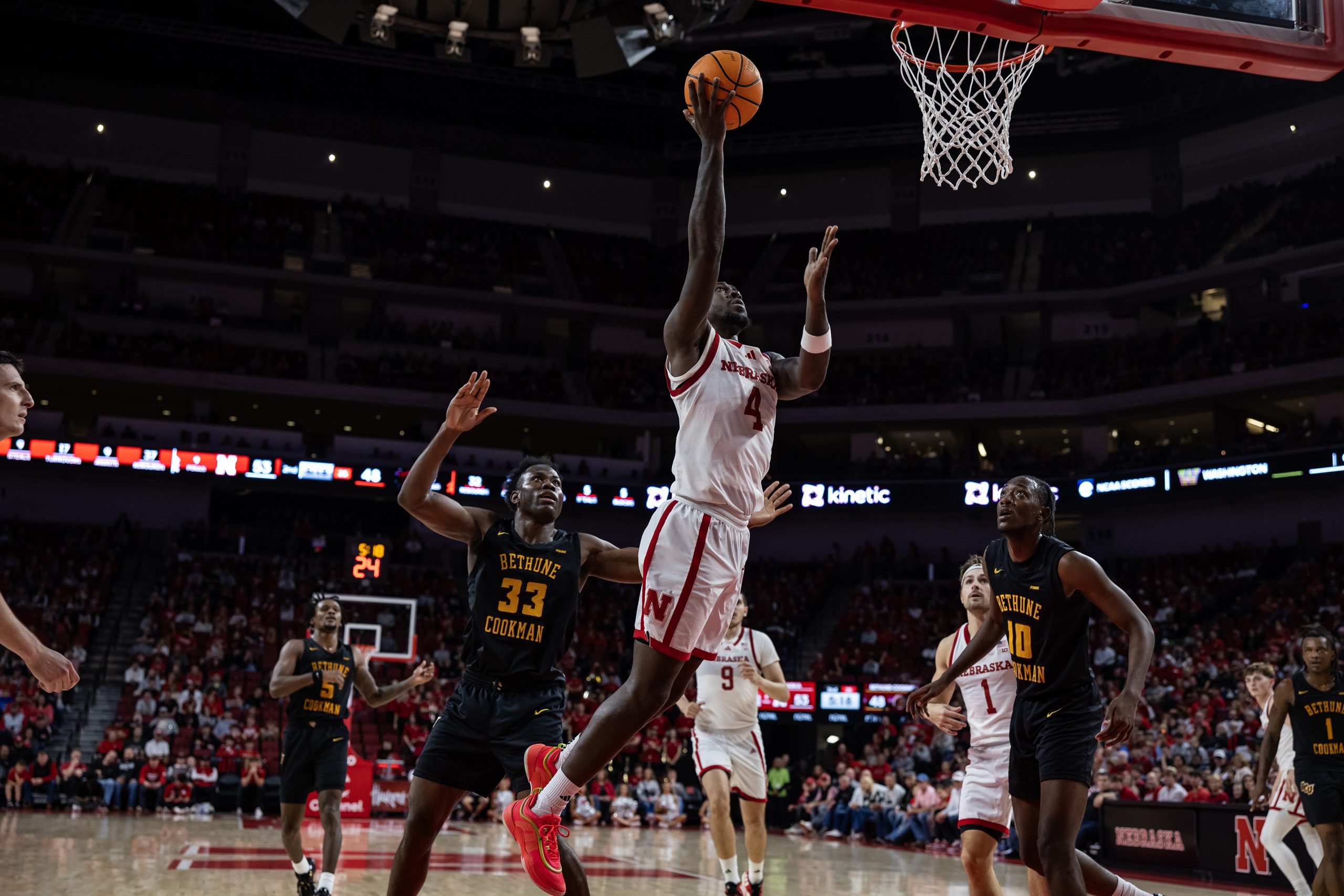 Husker Men edge Bethune Cookman The Bull Husker Men edge Bethune Cookman The Bull