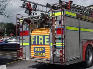 OVERNIGHT FIRE DAMAGES NORFOLK SOY BEAN PLANT