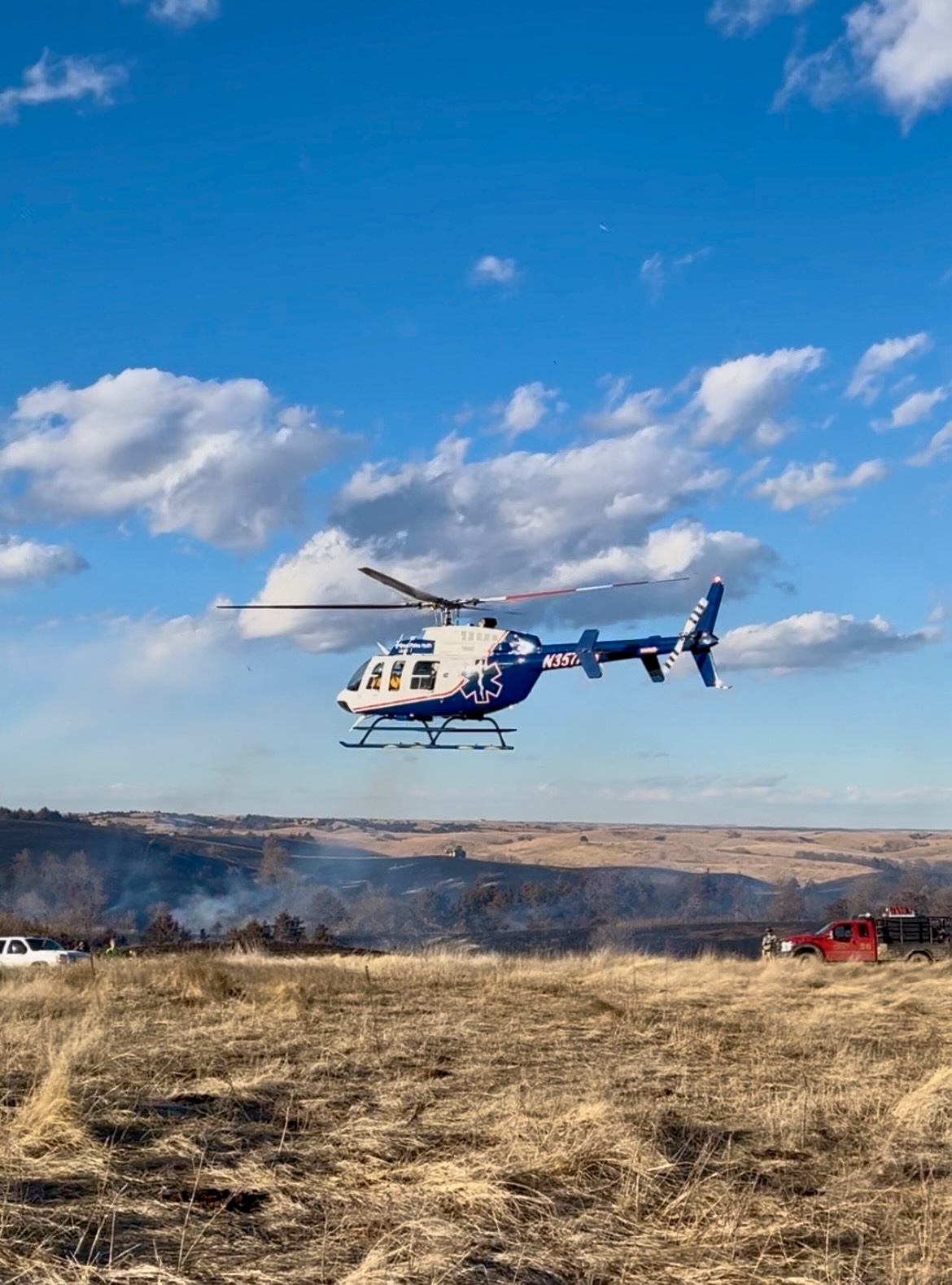 KRVN 880 – KRVN 93.1 – KAMI - Firefighters see positive signs, but ...