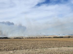 Pressey Park Grass Fire Scorches 6,000 Acres, Draws Massive Multi-Agency Response in Custer County