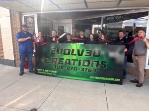 Evolv3d Creations Celebrates Chamber Debut in Broken Bow