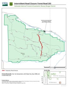 Bessey Ranger District Announces Road Closure